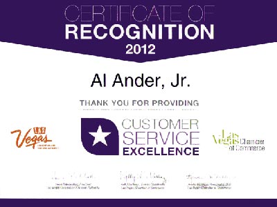 Al Ander Excellence Award