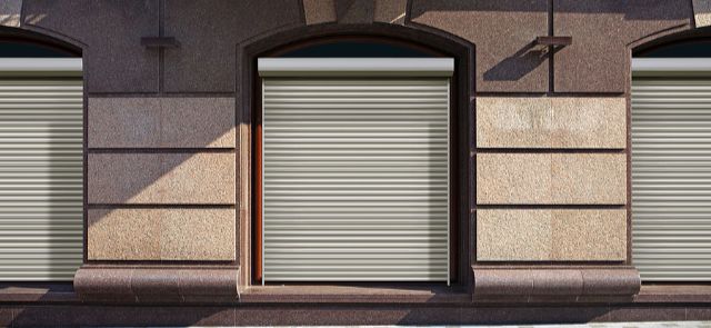 Blind Wholesaler, Llc Las Vegas - Need Privacy &Amp; Security? Aluminum Shutters Offer Both 1 Three Windows With Closed Aluminum Shutters.